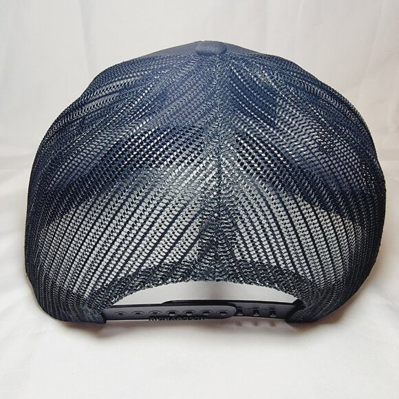 Bar and Shield Motorcycle Harley Curved Bill Snapback Direct Embroidered Cap - Picture 5 of 6